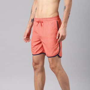 Men Red Rapid Dry Lightweight Running shorts