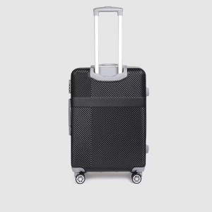 Textured Hard Medium Trolley Bag- 56 cm