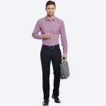 Men Slim Fit Solid Formal Shirt