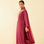 Ethnic Printed Unstitched Dress Material