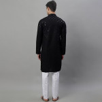 Geometric Embroidered Kurta